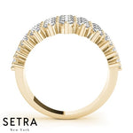 Right Hand Fine 14kt Gold Diamond Ring